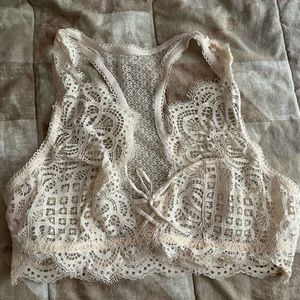 NWT Victoria’s Secret racerback lace up bralette
